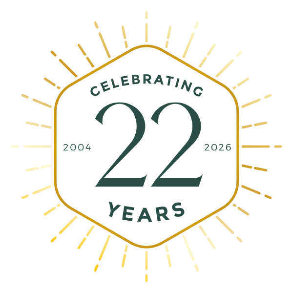 Celebrating 22 years – 2004 to 2026